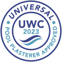 Universal Cement stamp - Pool Plasterer Approved