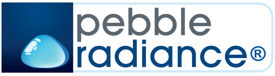 Pebble-Radiance-Landscape-logo-shorte-with-frame