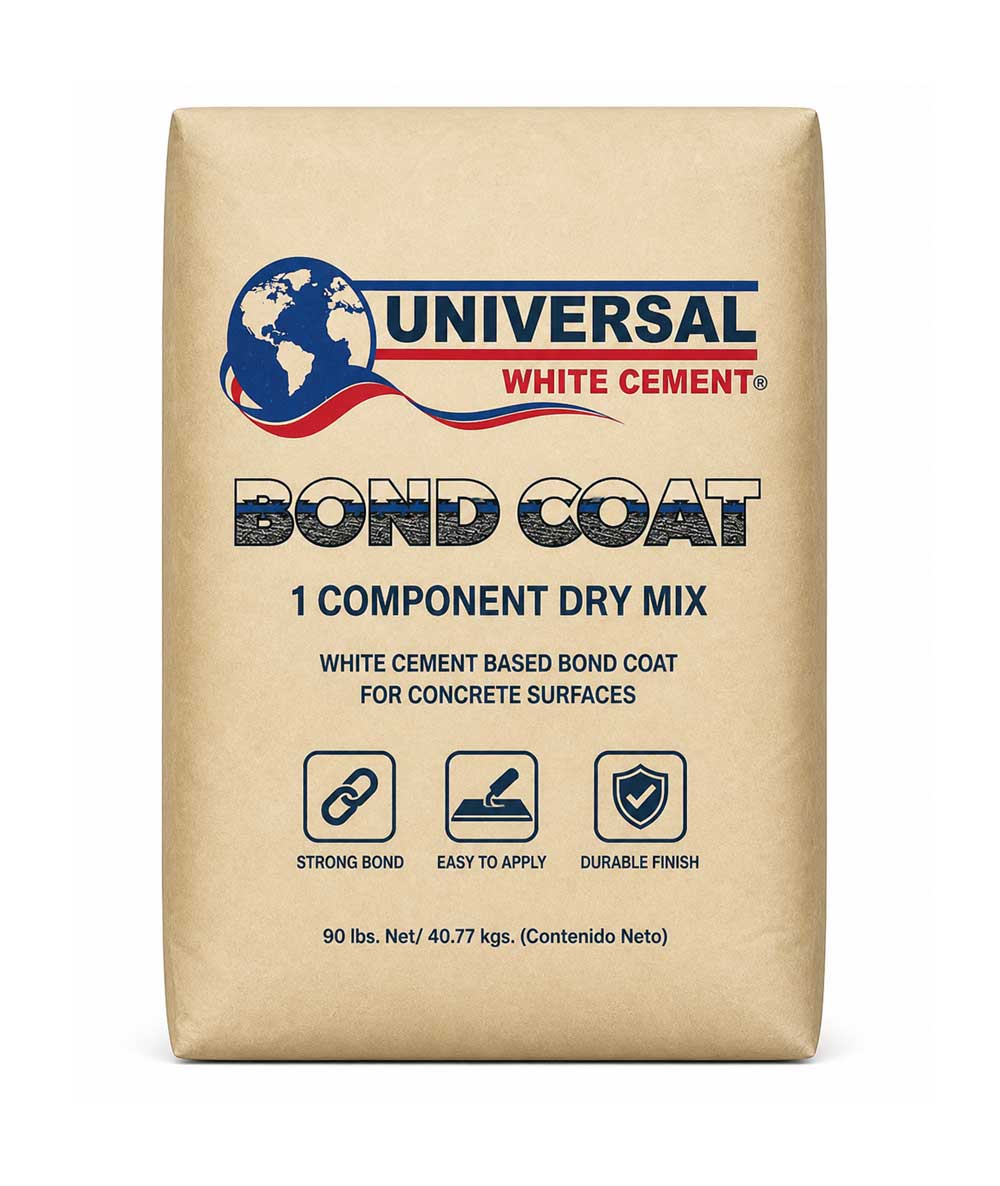 Bond Coat - Universal White Cement - Cement Based Bond Coat for Pool Interiors Bond Coat - Universal White Cement - Cement Based Bond Coat for Pool Interiors