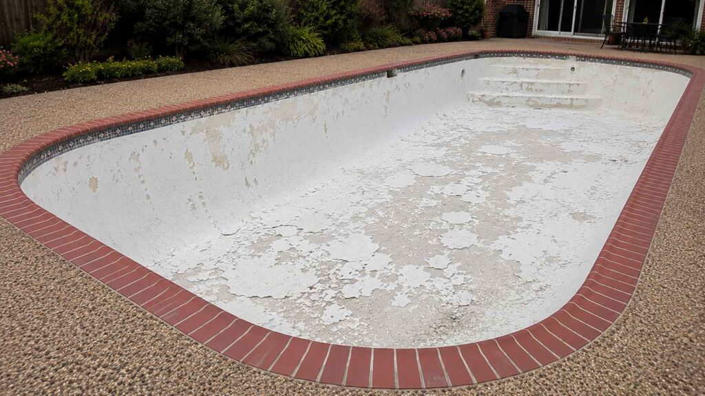 What “End of Life” Pool Plaster Looks Like in the Field