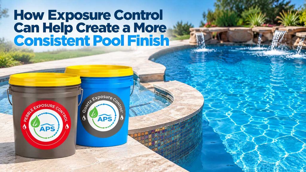 How Exposure Control Can Help Create a More Consistent Pool Finish