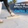 How Hot Weather Affects Pool Plaster — And How Plasterers Control Set Time