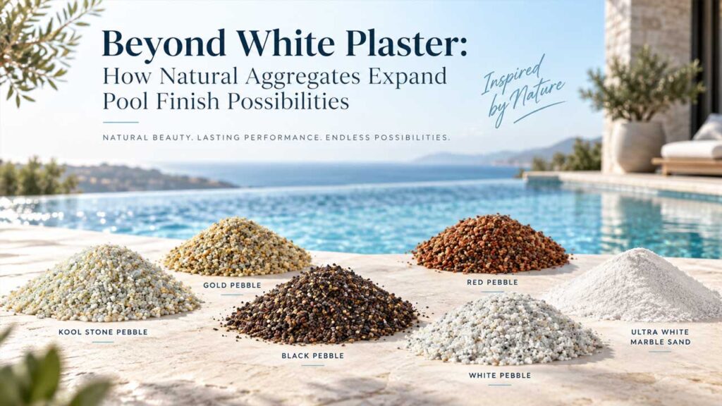 Beyond White Plaster: How Natural Aggregates Expand Pool Finish Possibilities