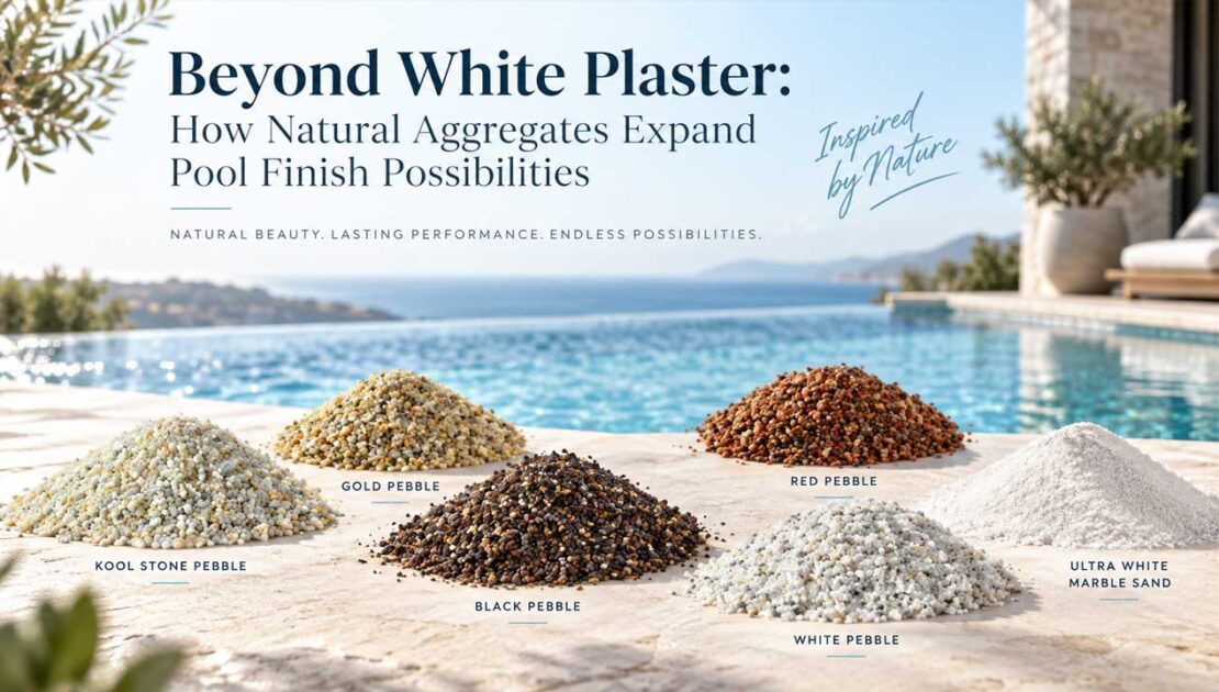 Beyond White Plaster: How Natural Aggregates Expand Pool Finish Possibilities